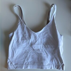 lululemon athletica White Seamless V-Neck Bralette